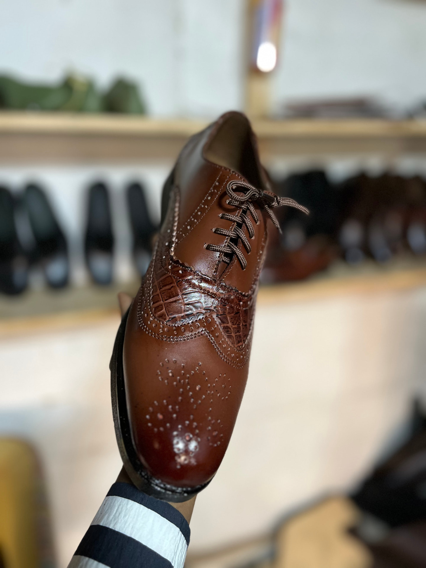 Classic Brogue Derby — leather shoe by Fiti Soles